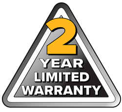 2 Year Warranty